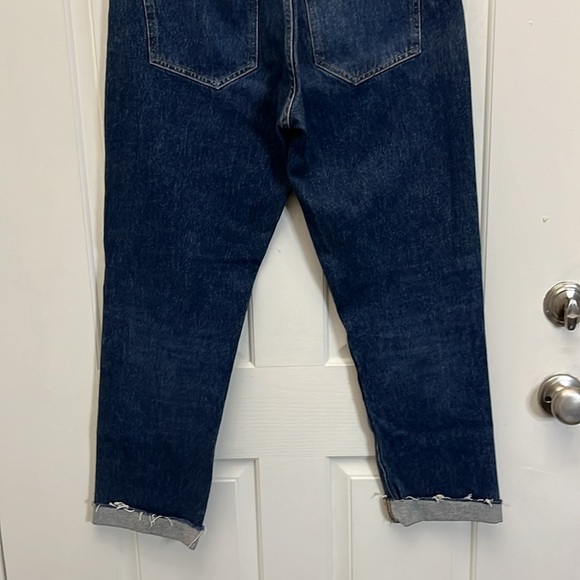 AGOLDE Remy High Rise Straight Jeans  size 28 Button Fly Stretch - Picture 8 of 11